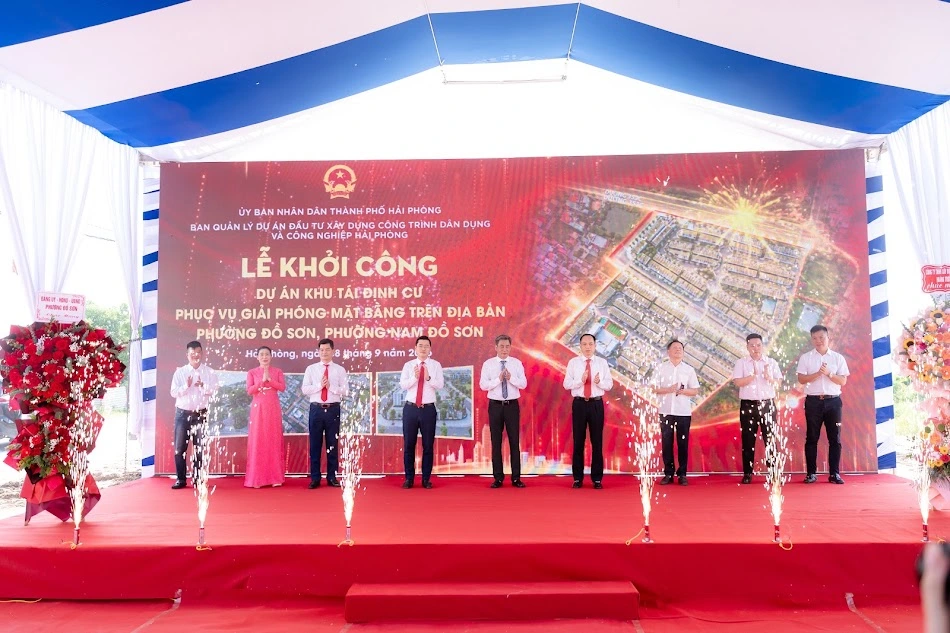 Hoàng Trường Phối Hợp Thi Công Dự Án Khu Tái Định Cư Phục Vụ GPMB Tại Phường Đồ Sơn